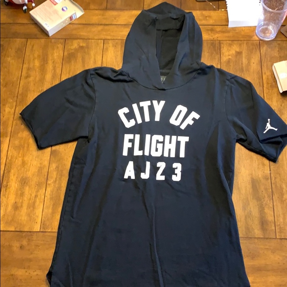 Men’s shortsleeve hoodie shirt Air Jordan